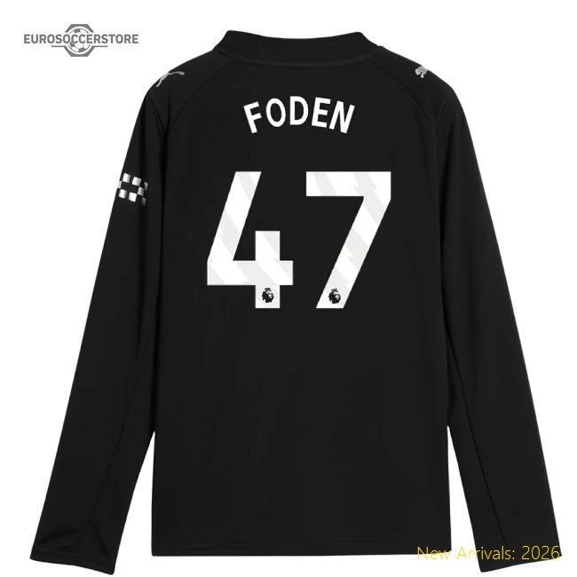 Premier English Premier League Foden Authentic Jersey Smart Fabric