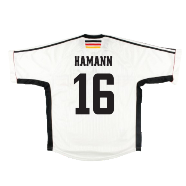 Player Issue Style Germany Home Pro Shirt 1998-1999 (Hamann 16) (1)