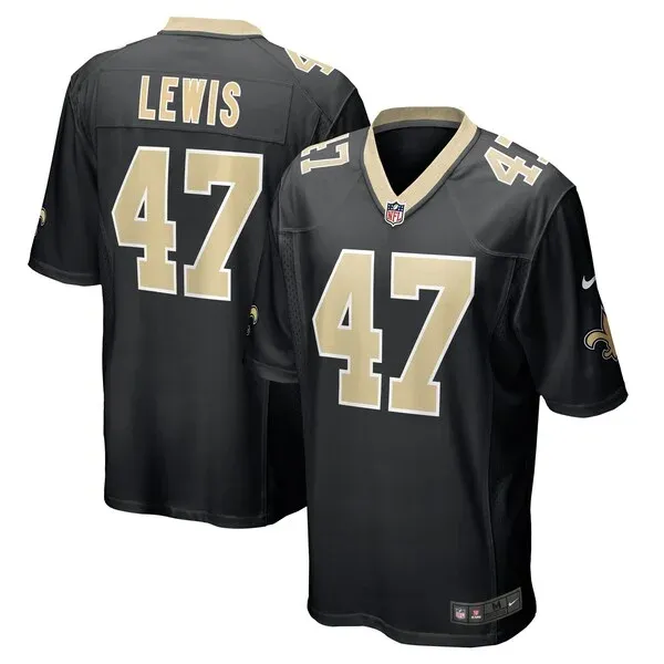 New Orleans Saints Game NFL Jersey - Black | Premium Football Apparel