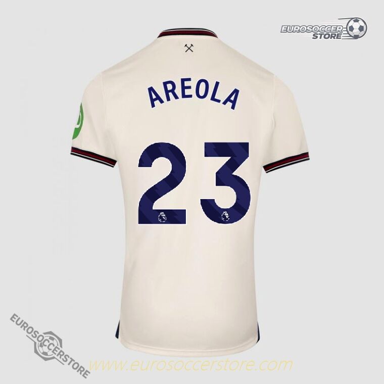 West Ham United 25-26 Away Jersey AREOLA 23