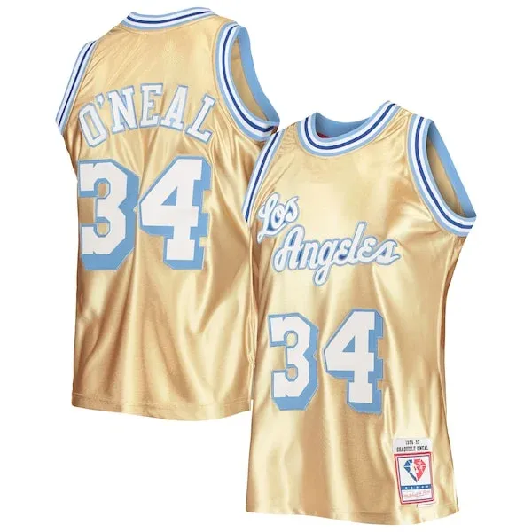Shaquille O'Neal LAL Swingman Jersey - official fashionable casual
