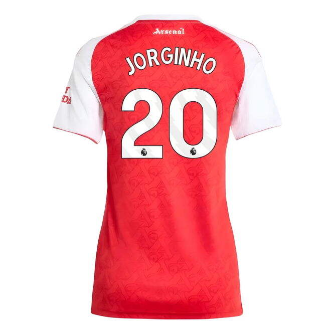 2025-2026 Arsenal Home Shirt (Womens) (Jorginho 20) (Limited Edition)