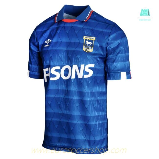 1989-1992 Ipswich Town Home Umbro Retro Shirt (Your Name)