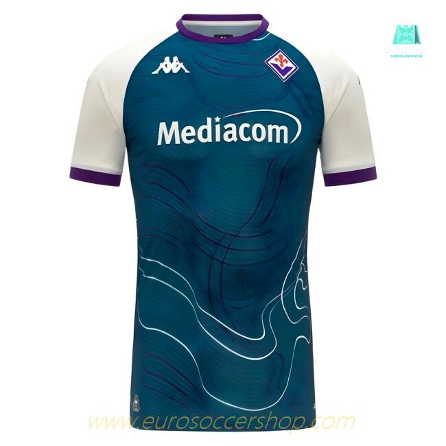 2025-2026 Fiorentina Pre Match Shirt (Turquoise)