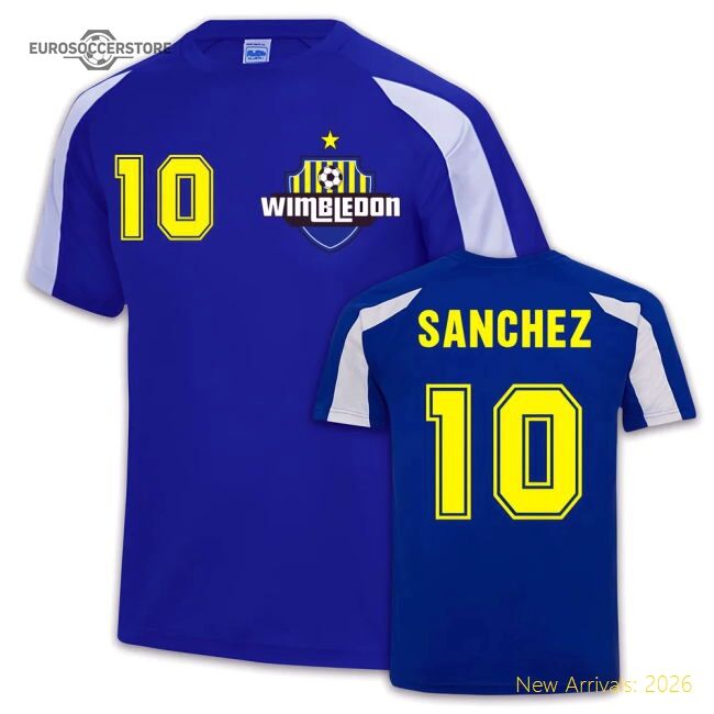 Authentic Wimbledon Sports Training Jersey (lawrie Sanchez 10)