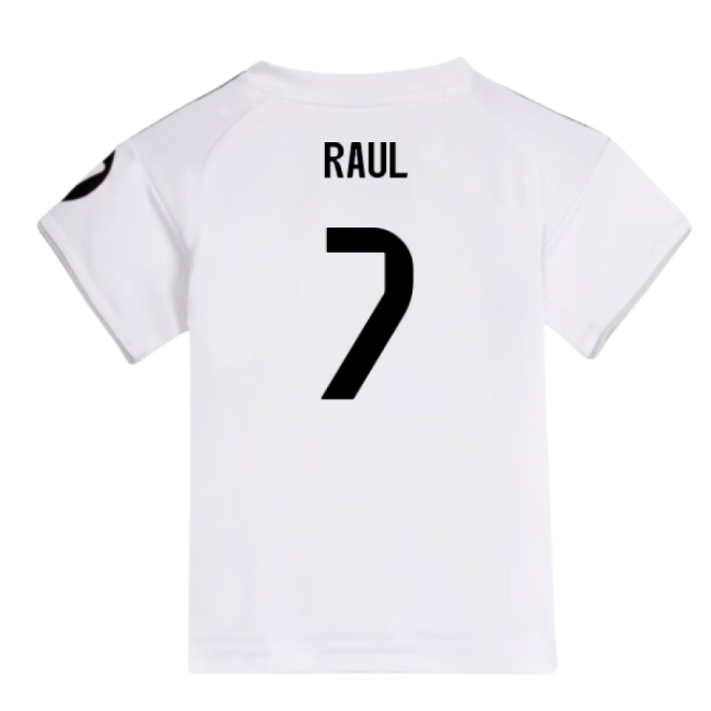 Baby Real Madrid Team Trendy Home Soccer Jersey (Raul 7)