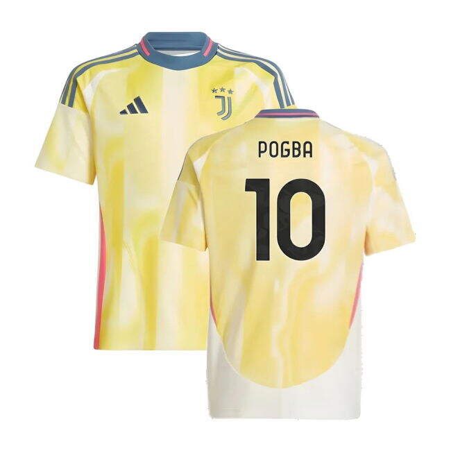 2024-2025 Juventus Away Competitive Price Shirt (Kids) (Pogba 10)
