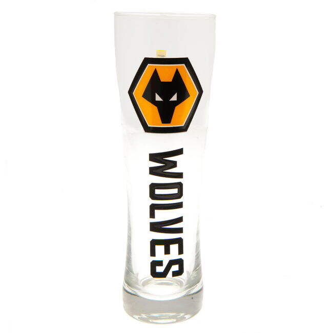 Wolverhampton Wanderers FC Tall Beer Glass (Match Day)