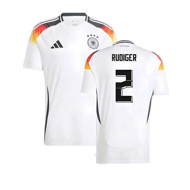 Low Cost 2024-2025 Germany Home Shirt (Rudiger 2) Avant-garde