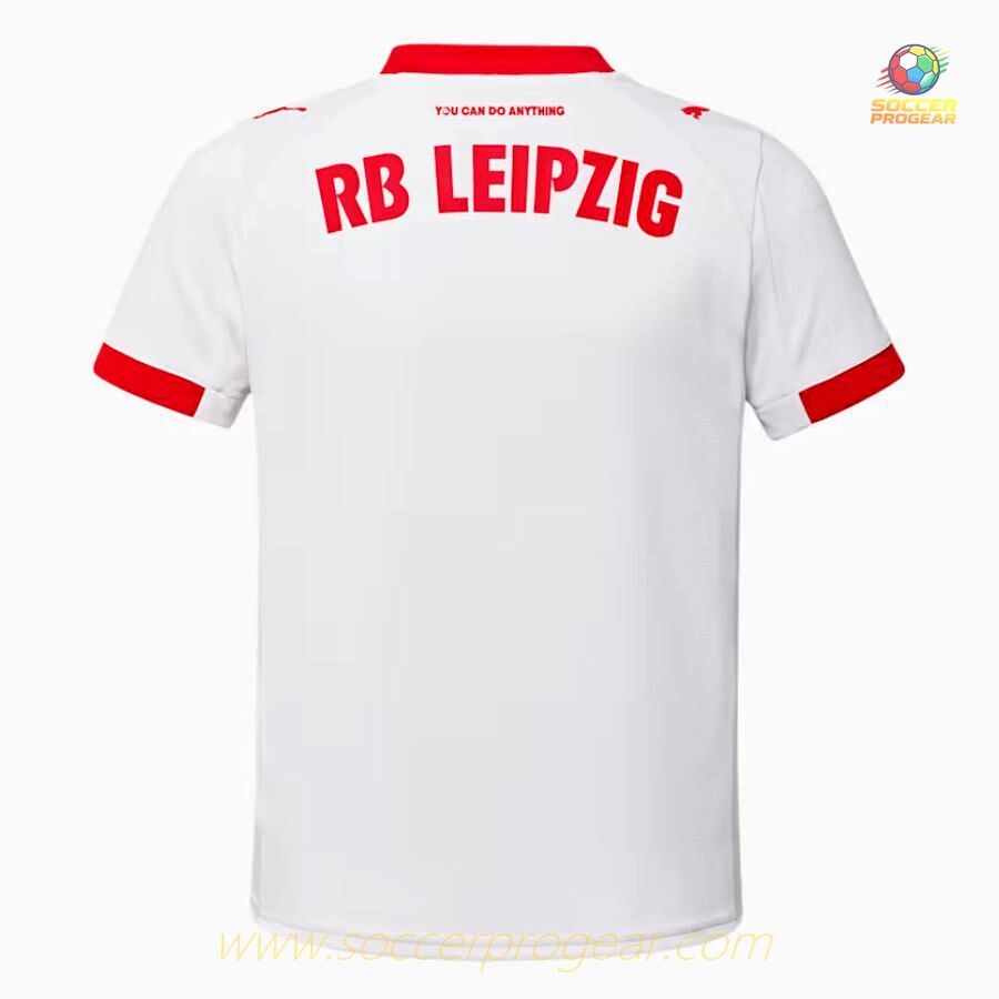 Football Team Jersey Youth Red Bull Leipzig Home 2025-26 Edition