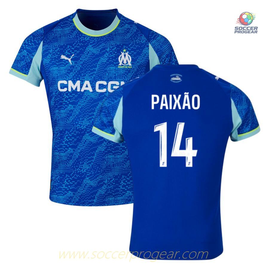 OM Genuine Third Team Soccer Jersey 2025-2026 Season Paixao