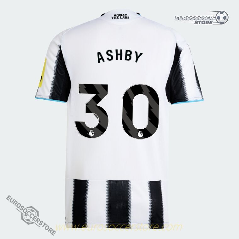 Newcastle United 25-26 Home ASHBY 30 Jersey (Player Edition)