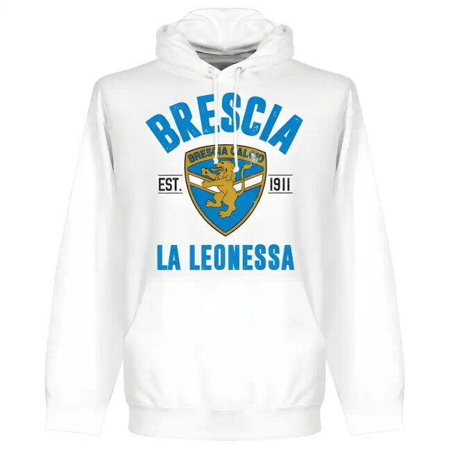 Brescia Established Hoodie - White
