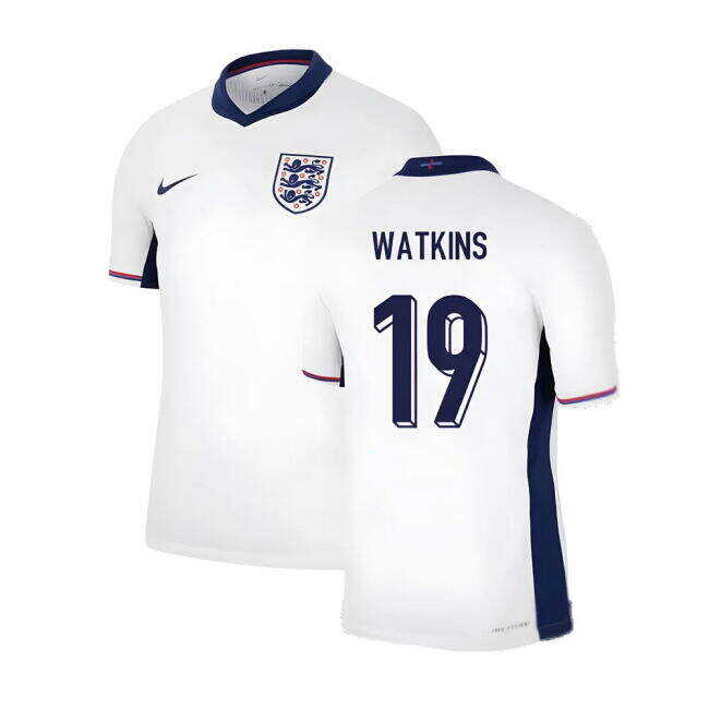 Cheap 2024-2025 England Home Match Dri-Fit ADV Authentic Shirt (Watkins 19) Gorgeous