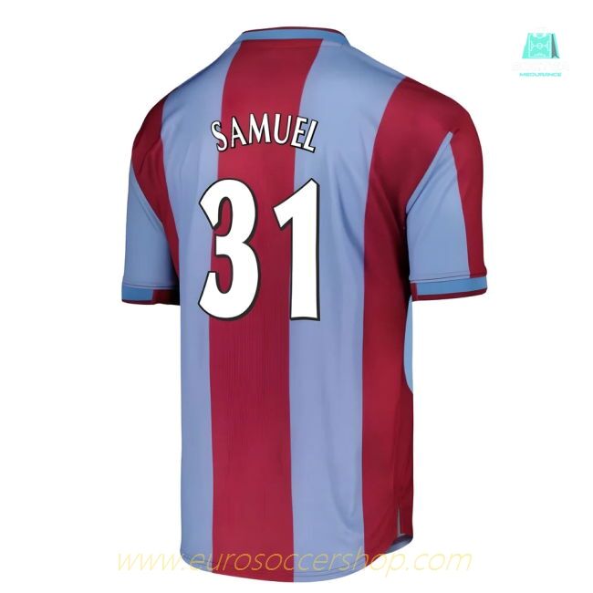 Aston Villa 2000 Home Retro Shirt (Samuel 31)