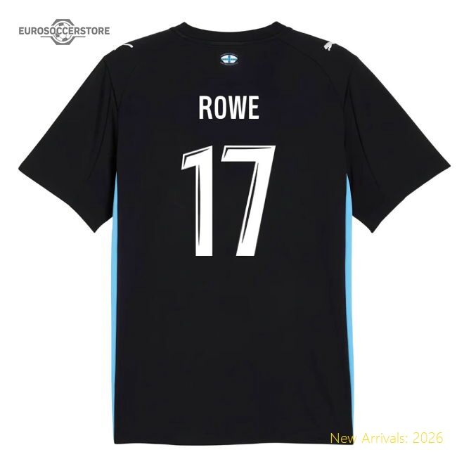 Supporter 2025-2026 Marseille Away Shirt (Kids) (Rowe 17)