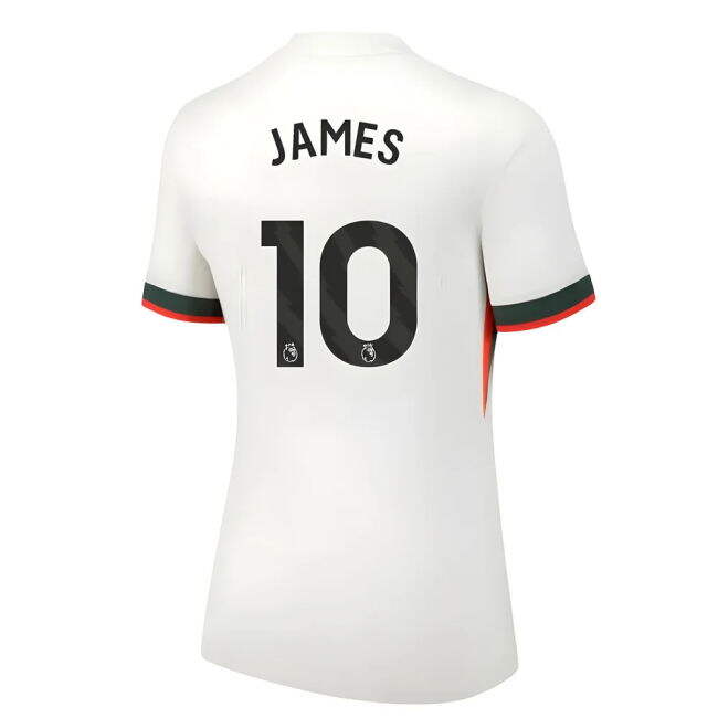 Womens Updated Chelsea Away Soccer Jersey 2025-2026 (James 10)