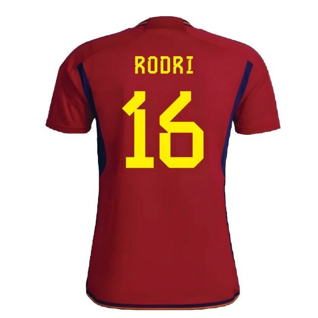 Spain First Team Professional Grade Home Professional Jersey (1)
