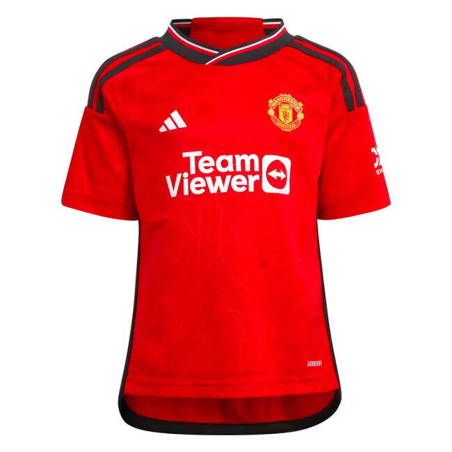 Authentic Licensed Man Utd 2023-2024 Man Utd Home Mini Kit (Your Name)