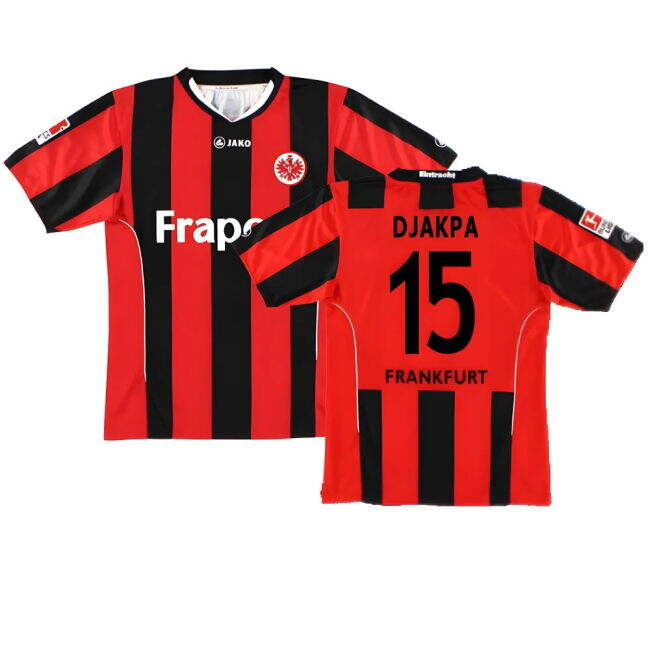 Dedicated Frankfurt Home Shirt Very Good S Djakpa #15 Official Lic...