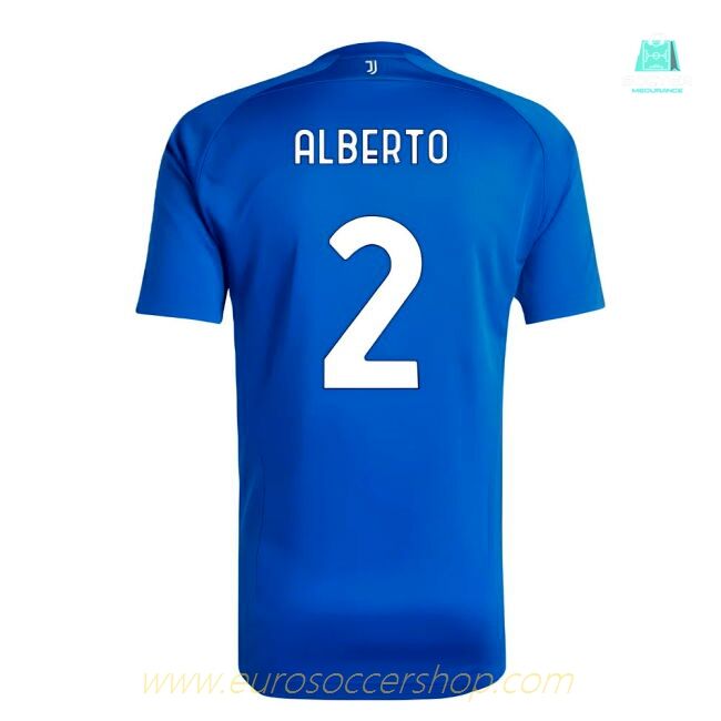 2025-2026 Juventus UBP Jersey (Royal) (Alberto 2)