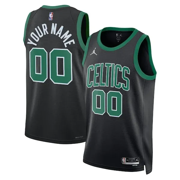 Boston Celtics BOS Swingman Jersey - retro Basketball - Black