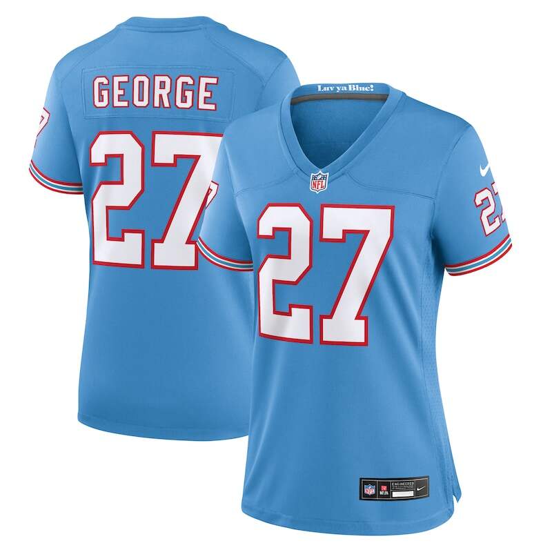 None Eddie George Tennessee Titans Bold Game-Day Essential for NFL Fan