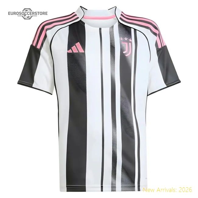 2025-2026 Juventus Home First-class Jersey Adidas Climacool