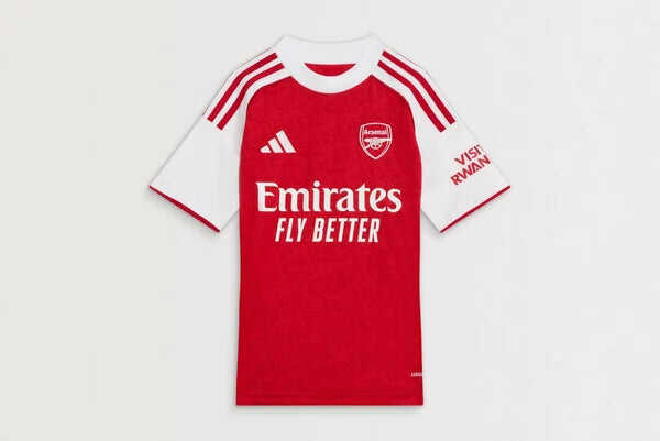 Kid's Arsenal Home Soccer Jersey Kit(Jersey+Shorts) 2025/26Authentic K