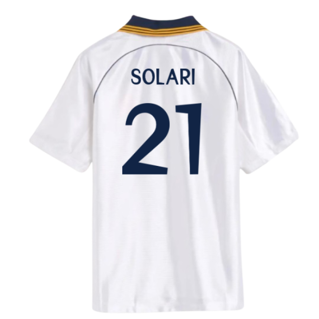 Superior 1998-2000 Real Madrid Reissue First Jersey (solari 21)