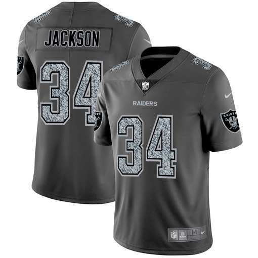 None #None Gray Gray Fashion Limited NFL Jersey player jersey