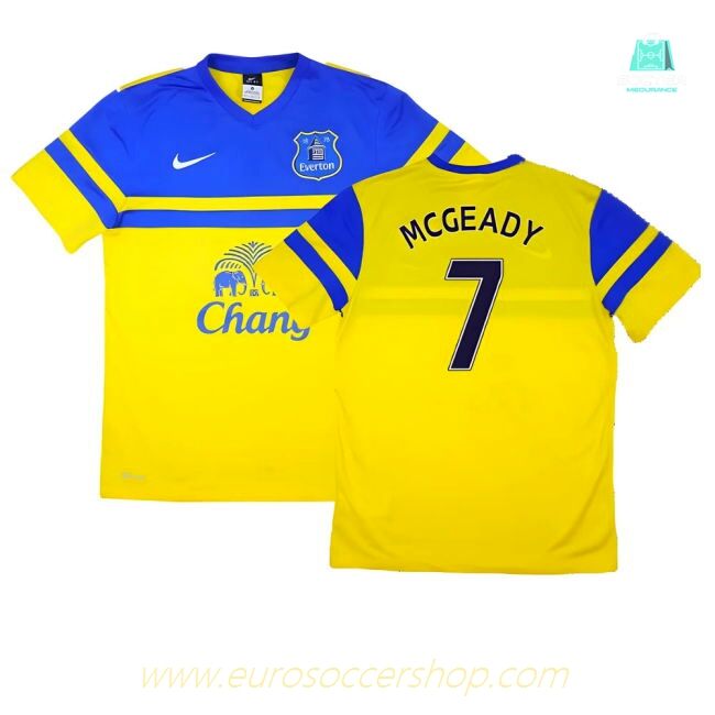 Everton 2013-14 Away Shirt (S) ((Excellent) S) (McGeady 7)