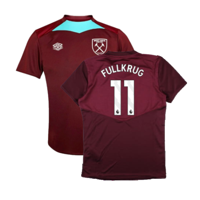 2024-2025 West Ham Retro Jersey - Quick-Dry Affordable Wine Kids#616