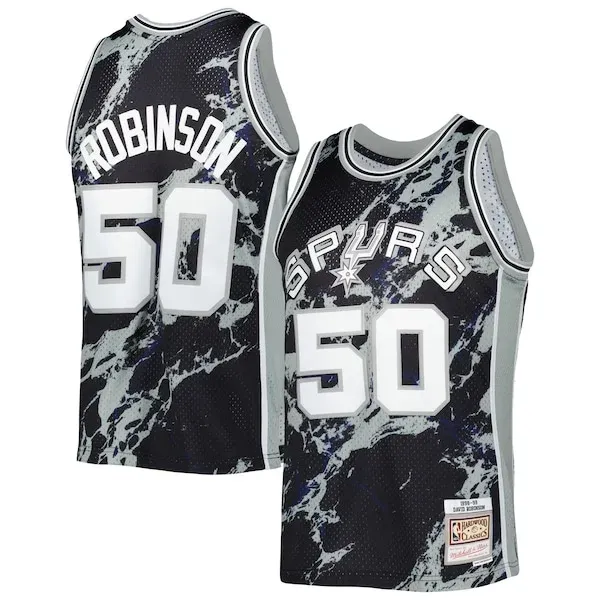 David Robinson SAS Swingman Jersey - official swingman-jersey - Black
