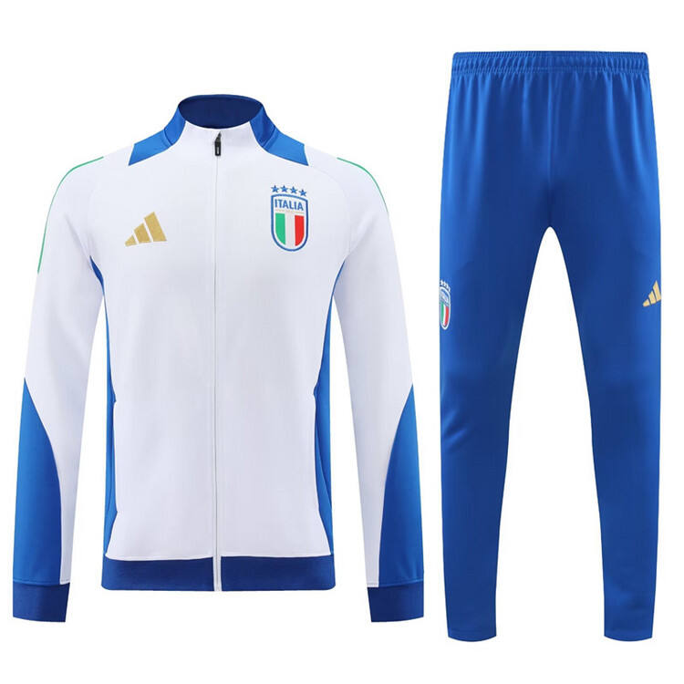 Premium 2024 Italy Jacket Suit - White - Official Replica 6487