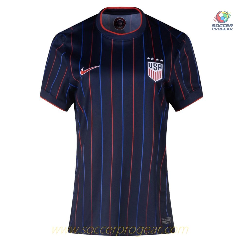 USA Licensed Product Away Football Soccer Shirt 2025 Collection 2026 Women