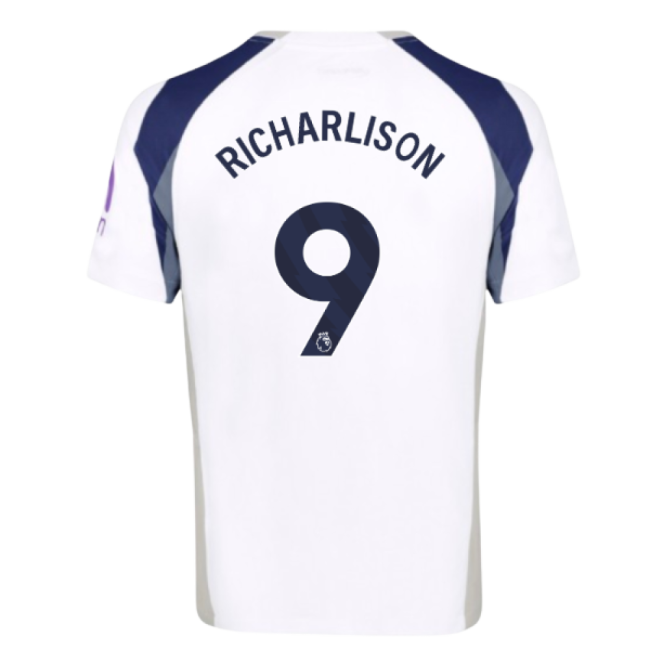 Adult 2025-2026 Tottenham Hotspur Home Shirt (Richarlison 9)