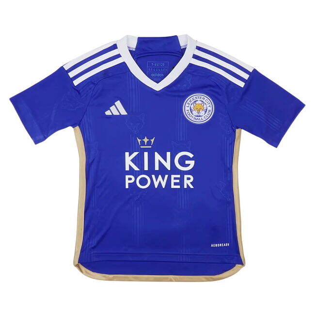 vintage 2023-2024 Leicester City Home Shirt (Kids) (Your Name)