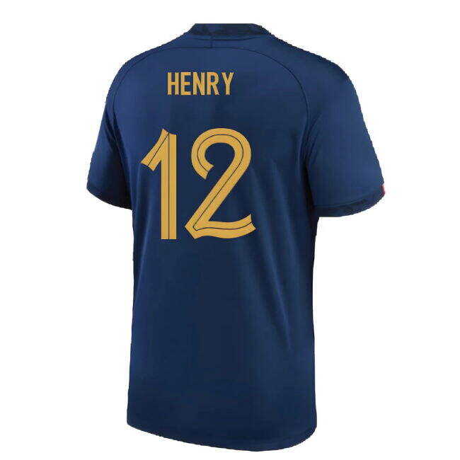 Advantages 2022-2023 France Home Shirt (HENRY 12) As A Gift