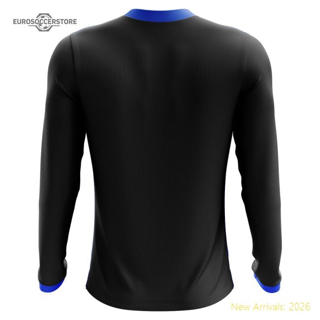 Premium European Team 2020-2021 Home Long Sleeve Jersey