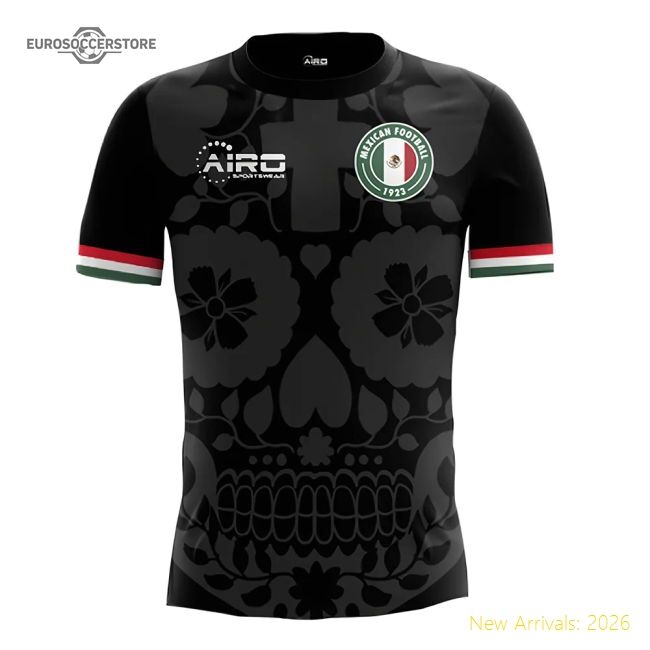 Elite Mexico Concept 20252026 Third Jersey Sleek Retro