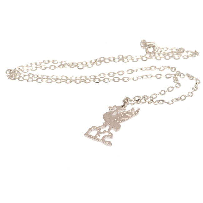 Liverpool FC Silver Plated Boxed Pendant LB (Limited Edition)