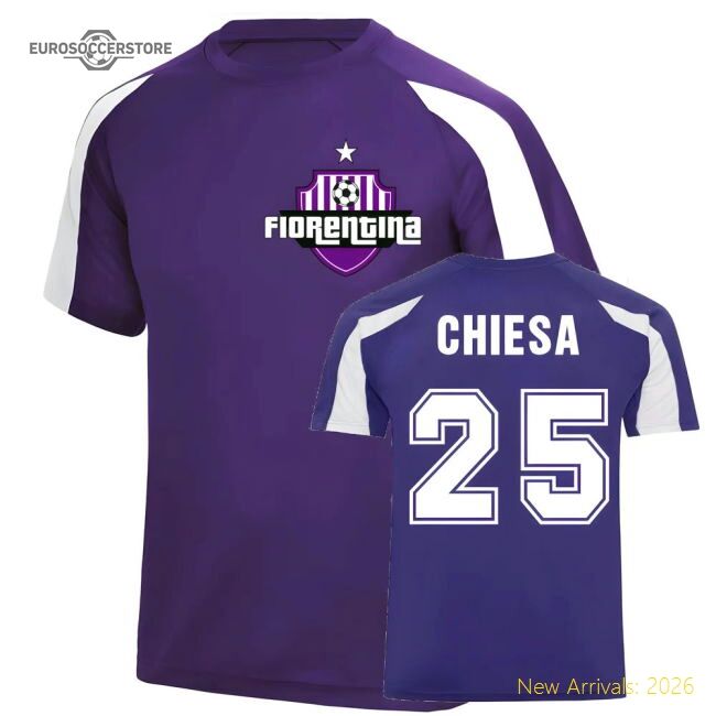 Federico Chiesa Viola Sports Training Training Jersey (purple)