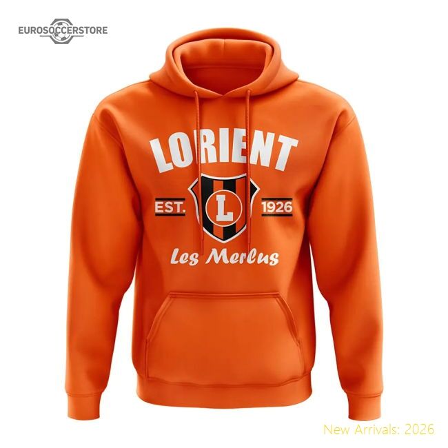Premium Fan-Favorite Lorient Established Hoody (Orange)