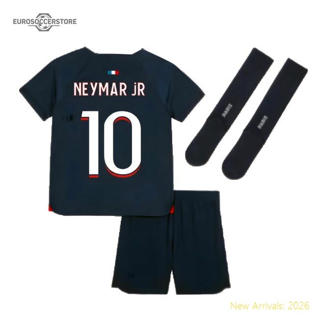 Professional-Grade 2023-2024 Psg Home Mini-Kit (Neymar Jr 10)