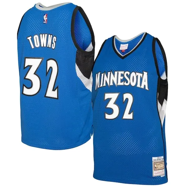 Karl-Anthony Towns MIN Swingman Jersey - fashionable exclusive - Blue