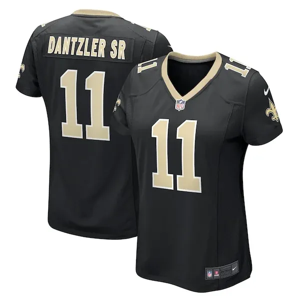 New Orleans Saints Game NFL Jersey - Black | Durable Football Apparel