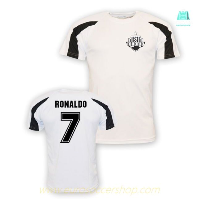 Cristiano Ronaldo Real Madrid Sports Training Jersey (white) - Kids