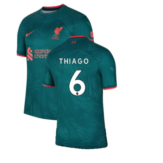 replica 2022-2023 Liverpool Third Shirt (THIAGO 6)