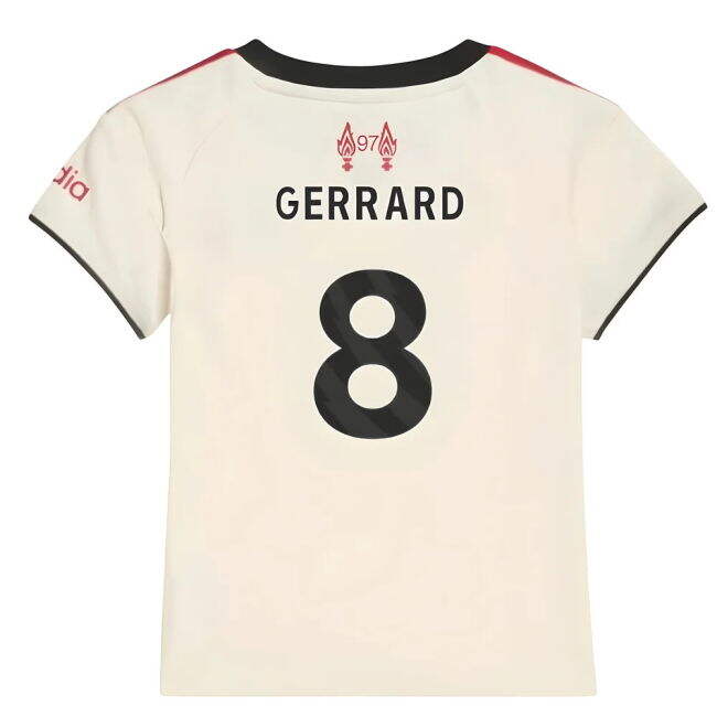 Adult 2025-2026 Liverpool Away Baby Kit (Gerrard 8)